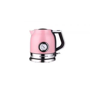 Bouilloire &eacute;lectrique en acier inoxydable 1. 8 l 1500w rose
