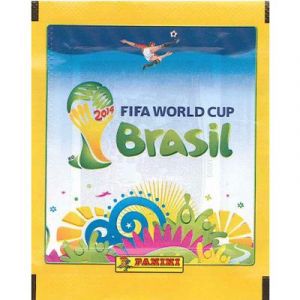 Panini - 2014 Fifa World Cup Brazil - Pochette de 5 Stickers Coupe du Monde