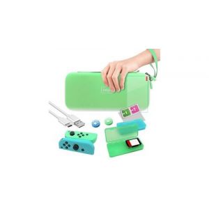Sac de rangement 12 en 1 + étui en silicone + boîte à cartes + couvercle en membrane trempée - multicolore