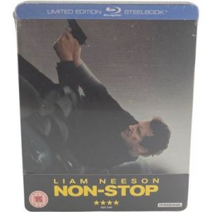 Non-Stop Blu-ray Steelbook Zavvi Edition limit&eacute;e Liam Neeson, Julianne Moore Zone B