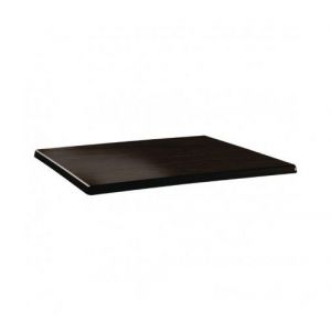 Plateau de Table Rectangulaire 120x 80cm Wengé - Topalit - Bois