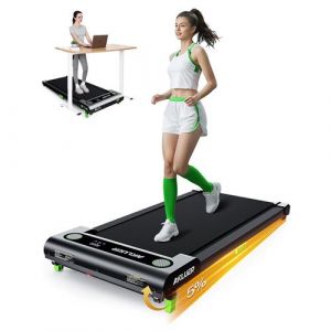 Tapis de marche Akluer 480L-A avec inclinaison tapis de course sous le bureau de 2,5 CV avec télécommande écran LED capacité maximale de 140 kg