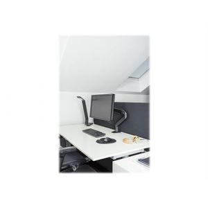 Multibrackets M VESA Gas Lift Arm Single - Kit de montage (bras articul&eacute;, fixation par pince pour bureau) - pour &Eacute;cran LCD - aluminium - noir