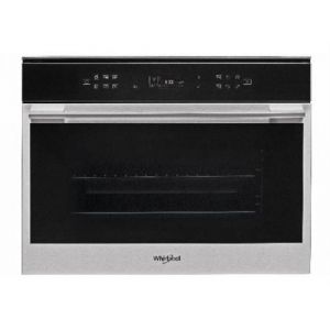 Whirlpool W7 MS450 - Four combiné - encastrable - niche - largeur : 55.6 cm - profondeur : 55 cm - hauteur : 45 cm - noir