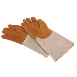 Gants Anti Chaleur en Cuir Rembourré Jusqu'à 250°C 420 mm   Mafter