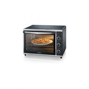 Severin mini four noir/inox 1500 w 40 l chaleur tournante