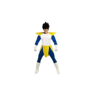 Costume Manga Bleu/jaune Vegeta Homme - L