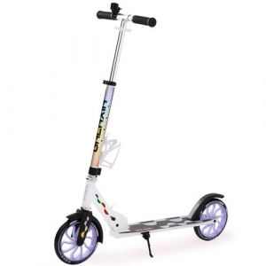 Trottinette grande roue LED Galaxia 200mm RAVEN Enfant Mixte Neo Chrome