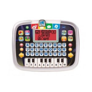 Tablette petit genius magic light avec piano integre  version fr - 12 activites jeux educatifs - enfant 2-5 ans - carte en bonus