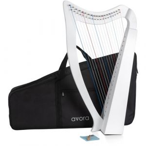 Avora Harpe Celtique 19 Cordes Blanche