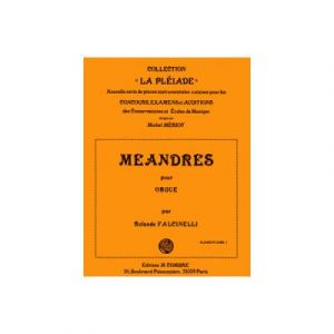 Partitions Classique Combre Falcinelli Rolande - Meandres Op.67 N.2 - Orgue Orgue