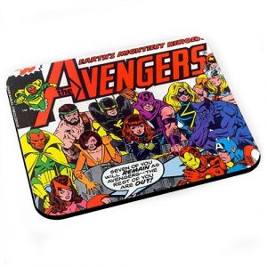 Tapis de souris Avengers marvel couverture bd comics super hero vintage