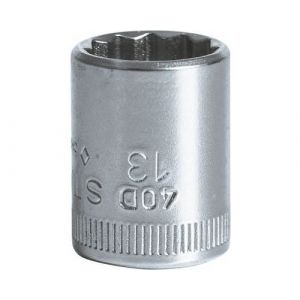 Stahlwille 40 D 13 01030013 6 pans double Douille 13 mm 1/4 (6.3 mm)