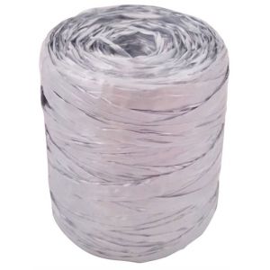 Raphia synthétique argenté 40 g - graine créative