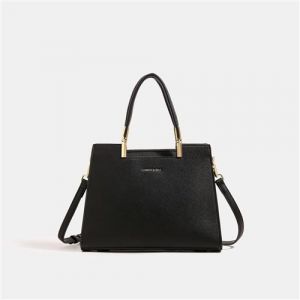 Grand sac fourre-tout en toile pour femme sac &agrave; bandouli&egrave;re pour ordinateur portable sac de travail sac &agrave; main noir