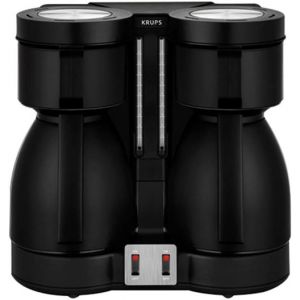cafeti&egrave;re &eacute;lectrique pour 16 tasses 1700W noir KT8501 krups