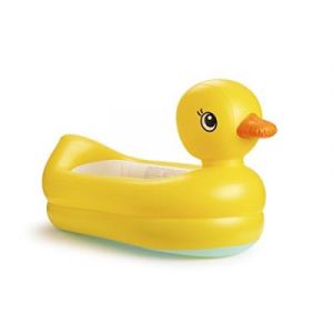 Munchkin white hot baignoire gonflable canard avec sécurité