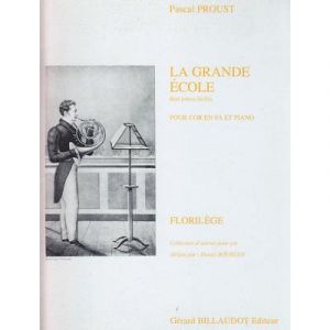 Partitions Classique Billaudot Proust Pascal - La Grande Ecole, 8 Pieces Faciles - Cor, Piano Cor