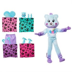 Barbie  Poupée Barbie Cutie Reveal Bisounours  Avec 10 surprises  Barbie  JFV61