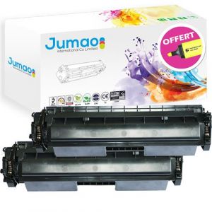 Lot de 2 Toners type Jumao compatibles pour HP LaserJet Pro MFP M227sdn, Noir