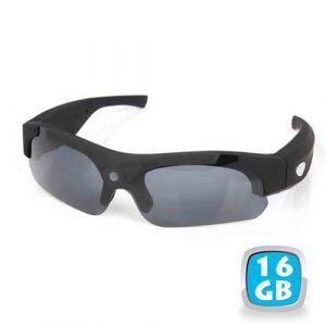 Lunettes Caméra Embarquée Sport Pro HD 720P Mini Appareil Photo 8MP 120° 16 Go YONIS