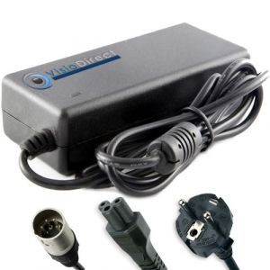 Alimentation compatible avec V&eacute;lo &eacute;l&eacute;ctrique Decathlon Btwin Adaptateur Chargeur 42V 2A -VISIODIRECT-