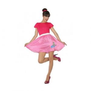 Déguisement femme rock rose XS/S - Déguisements et fêtes