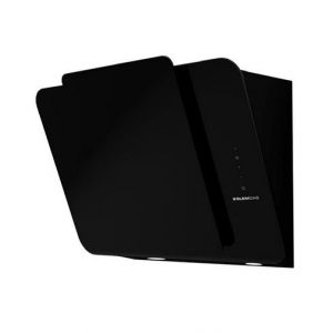 Hotte d&eacute;corative inclin&eacute;e 80cm 736m3/h noir Glem ghw880bk