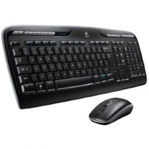 Logitech Mk330 Combos Souris Sans Fil Clavier Qwerty Import Uk