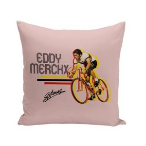 Fabulous Housse de coussin rose Eddy Merckx Vintage [40x40 cm]
