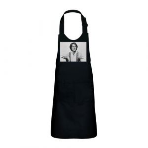 Fabulous Tablier Cuisine Enfant 2 Poches Noir Robin Williams Portrait Noir & Blanc - Haut de gamme