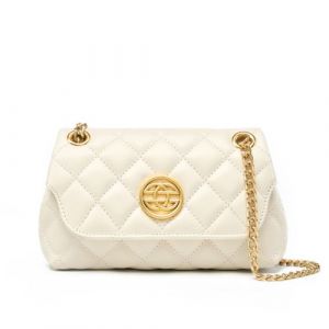 Portefeuille en cuir v&eacute;ritable femmes Sac port&eacute; main unique Sac port&eacute; main oblique sac &agrave; main pour femmes sac de voyage blanc