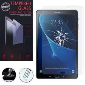 1 Film Vitre Verre Trempé de protection d'écran pour Samsung Galaxy Tab A6 10.1 SM-T580NZWAXEF/ T580NZKAXEF/ T585NZWAXEF - TRANSPARENT