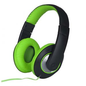 Casque intra-auriculaire Filaire St&eacute;r&eacute;o 3,5 mm avec Bandeau R&eacute;glable Grundig Vert