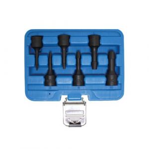 Jeu de douilles spiral&eacute;es BGS TECHNIC - extracteur de vis cass&eacute;es - 10mm (3/8) - 2/10mm - 6 pcs - 5281