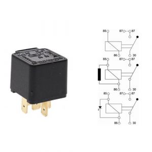 relais universel 12 volts 30 amperes 5 plots - Oc-pro