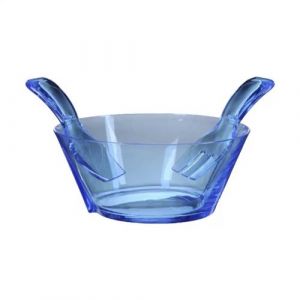 MARIO LUCA GIUSTI Fulmine Saladier Turquoise