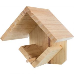 Support pour pots de beurre d'arachide de &oslash;7.5 cm, en pin verni. oiseaux - Trixie - TR-55658