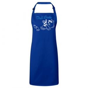 Fabulous Tablier Cuisine Premium Bleu Chill Dude Ours