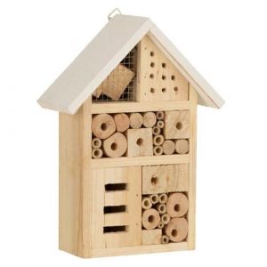 Nichoir à Insectes Déco "Pin" 25cm Naturel