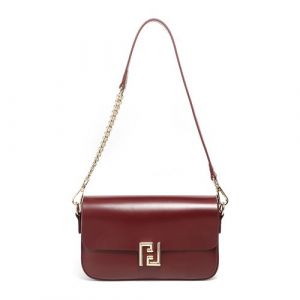 Sac port&eacute; main en cuir v&eacute;ritable pour femme rouge livraison gratuite
