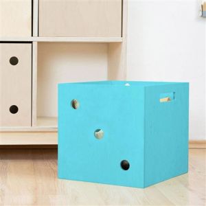 Bo&icirc;te de rangement DICE turquoise 3