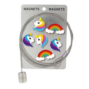 Câble porte photos et magnets - Magnetic Cable Licorne - Pylones