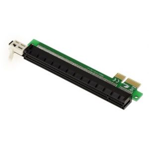 KALEA-INFORMATIQUE Réhausseur type riser pour port PCI Express x1 vers port PCIe x16