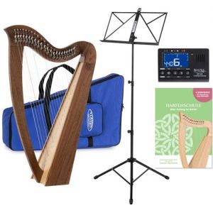 Classic Cantabile H-22 WN harpe celtique 22 cordes Set
