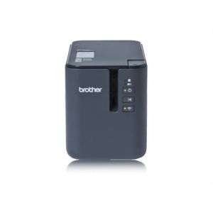 Brother P-Touch PT-P900Wc - Imprimante d'étiquettes - transfert thermique - Rouleau (3,6 cm) - jusqu'à 60 mm/sec - USB, Wi-Fi(n) - outil de coupe - Cutter pour coupe partielle