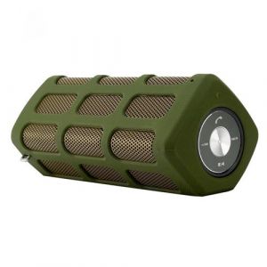 Enceinte Bluetooth Waterproof 10W Portable Avec Power Bank 5200mAh et Micro Intégré Vert YONIS