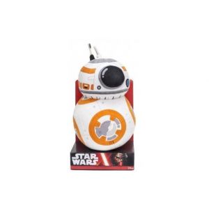 Peluche bb-8 : 22 cm - pour star wars - personnage disney - doudou enfant - adulte - collectionneur