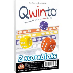 White Goblin Games kit d'extension Qwinto scoreblocks