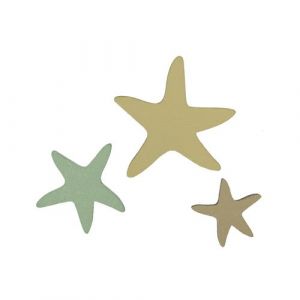 24 confettis bois étoile de mer - générique 377883